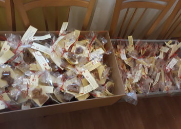 Perníky od dobrovolníků pro seniory a nemocné