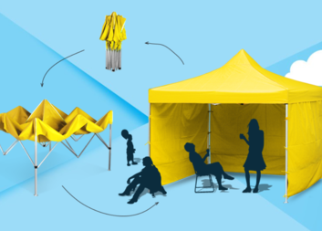 Děkujeme za darovaný stan