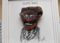 Lubomír Lichý, karikaturista.
https://lichy-kresby.cz/
Kamínek je možné získat na online aukci 14.-24. 6. 2020 na AUKRO!