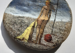 Jiří Grus je přední český malíř, komiksový kreslíř a scénírista.
http://jirigrus.blogspot.com/
Kamínek je možné získat na online aukci 14.-24. 6. 2020 na AUKRO!