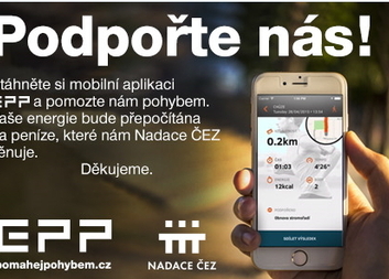 EPP Pomáhej pohybem podpoří Potravinovou banku HK