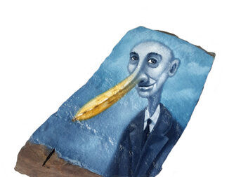 Kamínky do aukce v Galerii Koruna do 22. června 