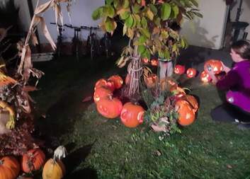 Dýňový den v azylovém domě