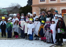 Tříkrálová sbírka v Černilově