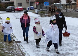 Tříkrálová sbírka v Černilově