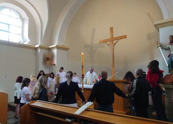 Křtiny v Domově pro matky s dětmi