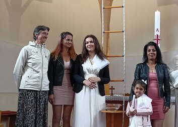 Květnové křtiny v Domově pro maminky s dětmi