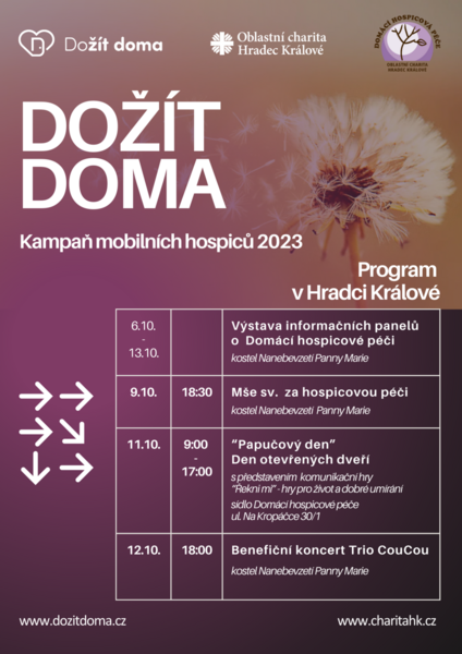 Dožít doma plakát HK