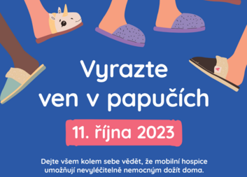 Vyjděte ven v Papučích pro dobrou věc