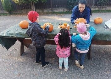 Podzimní aktivity v Domově pro matky s dětmi