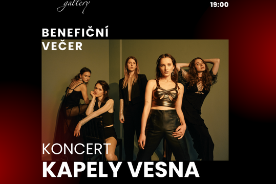 Benefiční koncert kapely Vesna