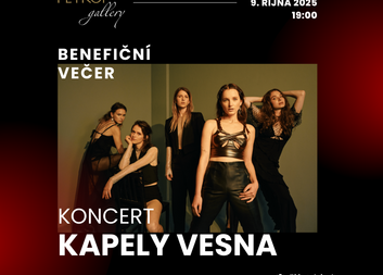 Benefiční koncert kapely Vesna - vstupenky již v prodeji