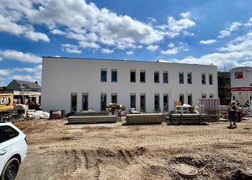 Práce na hospici zdárně pokračují