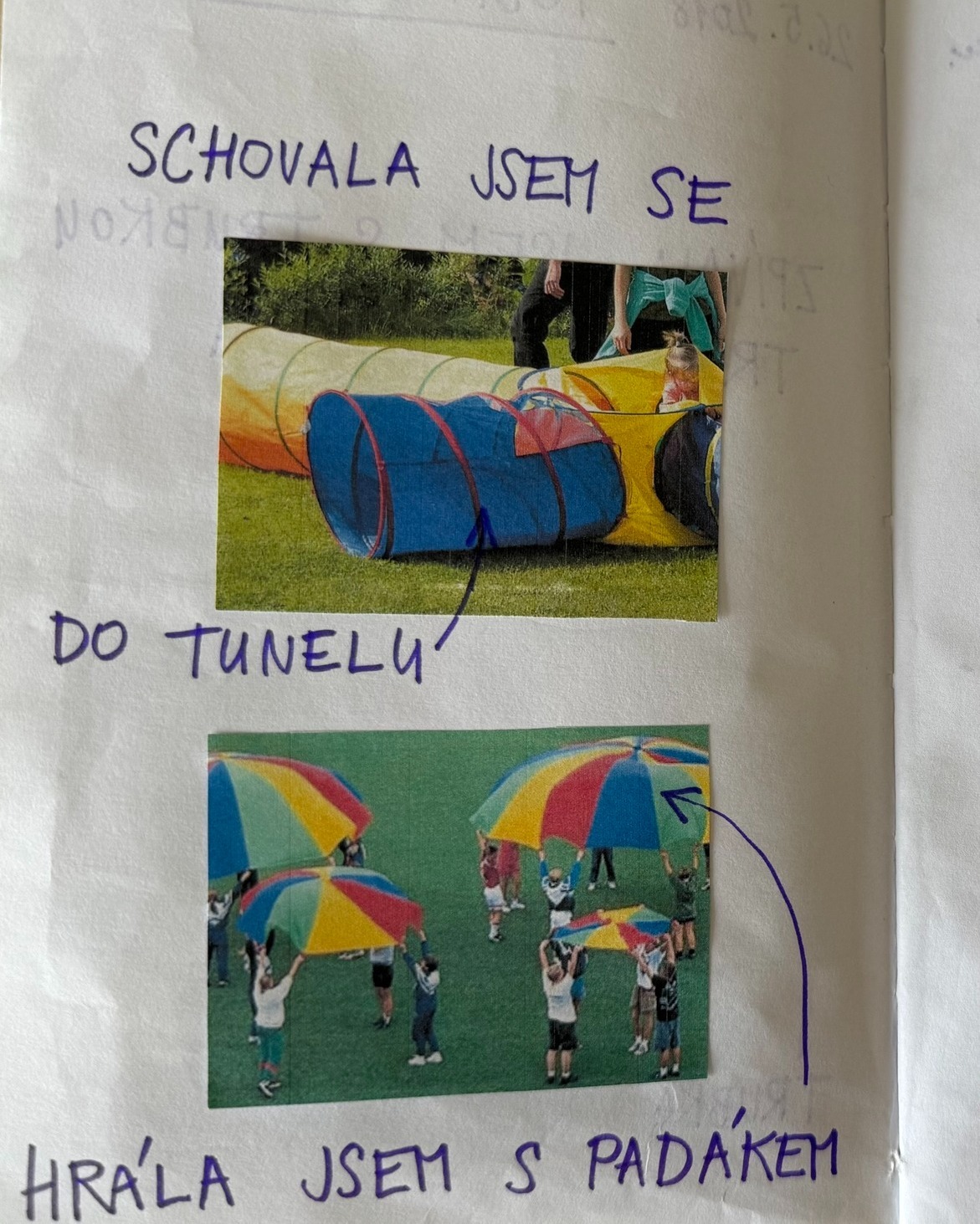 Zážitkový deník -  Středisko rané péče Sluníčko