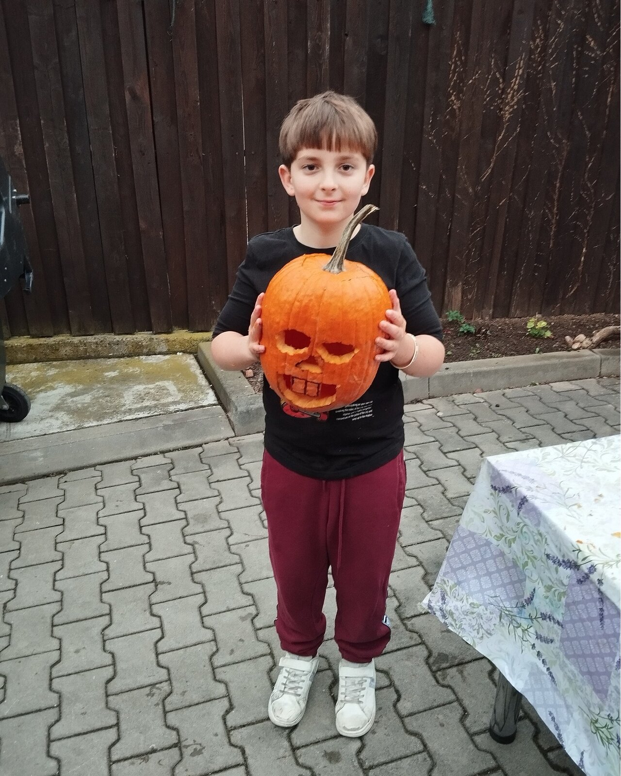 podzimní tvoření v Domově pro matky s dětmi