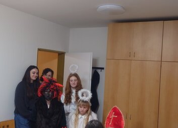 Kouzelná návštěva v Azylovém domě na Pouchově