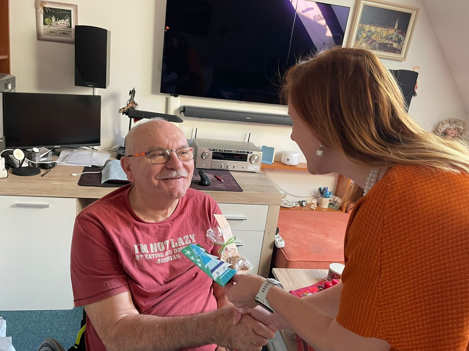 Vánoční přání pro klienty z domácích péčí Vánoční přání pro klienty z domácích péčí