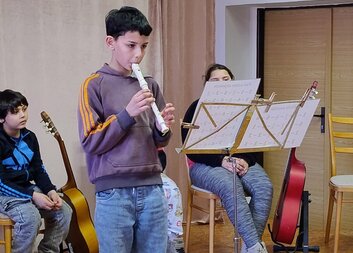 Hudba, tanec a radost v Salesiánském domově mladých