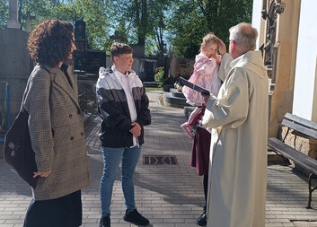 Radostné křtiny v Azylovém domě